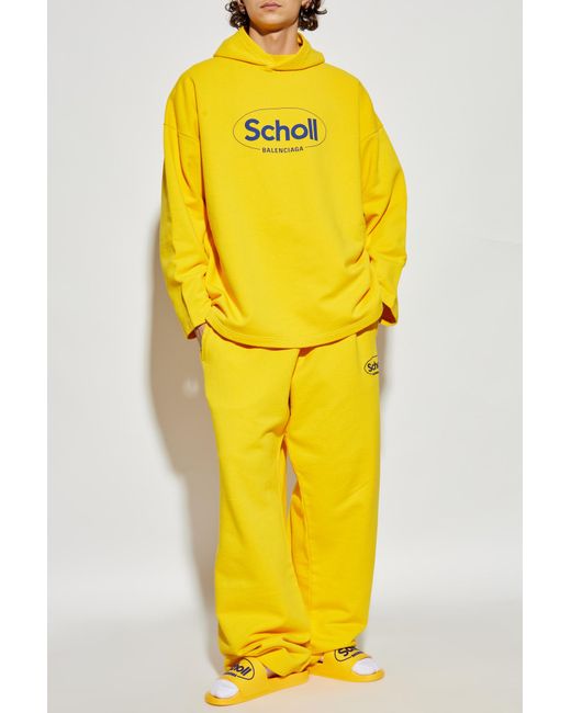 Balenciaga Yellow X Scholl for men