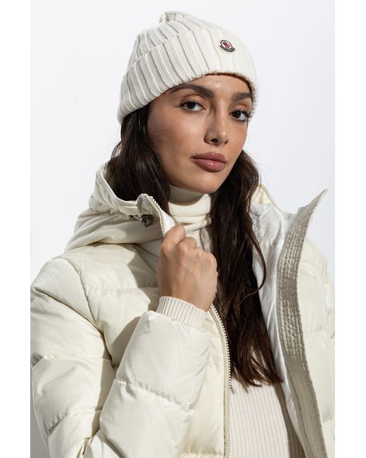 Moncler Natural Wool Hat