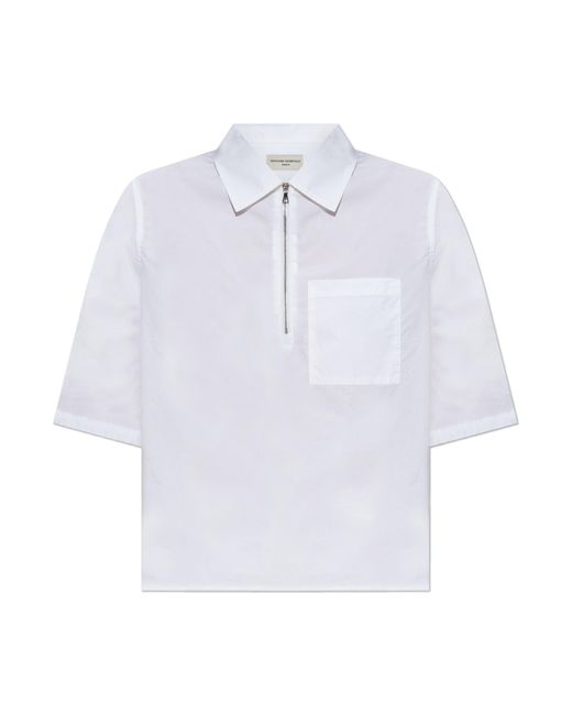 Officine Generale White Shirt With Pocket
