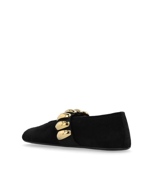 Alaïa Black Ballet Flats "Jewel"