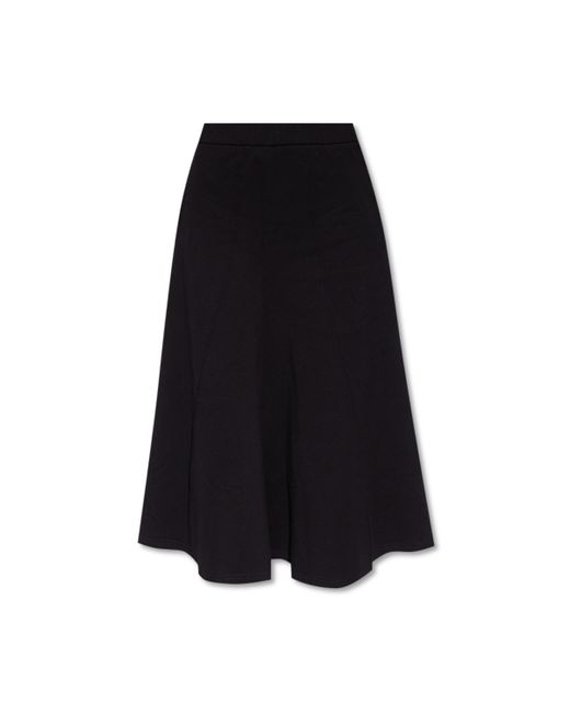 Y-3 Black Skirt With Logo