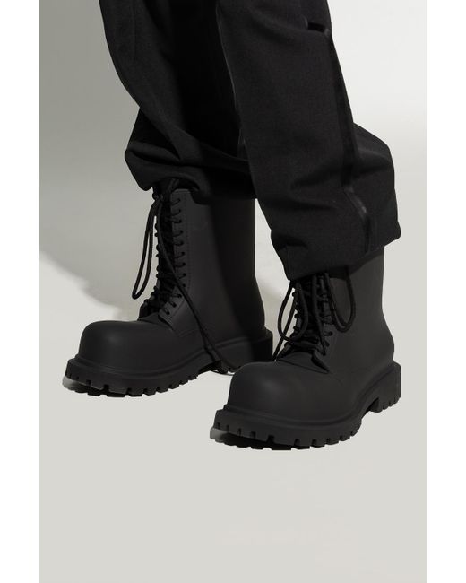 Balenciaga Black 'steroid' Boots, for men