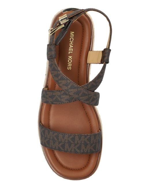 MICHAEL Michael Kors Brown Sandals Lynn