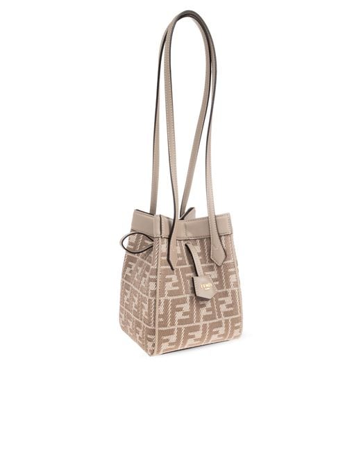 Fendi Natural Handbag Origami Mini