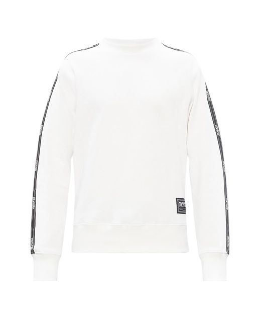 Versace jeans sweatshirt white Clearance