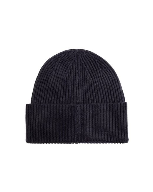 EA7 Black Cap With Logo Patch