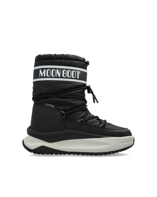Moon Boot Black Snow Boots 'Moon247 Polar' for men