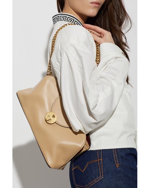 Versace White Leather Bag