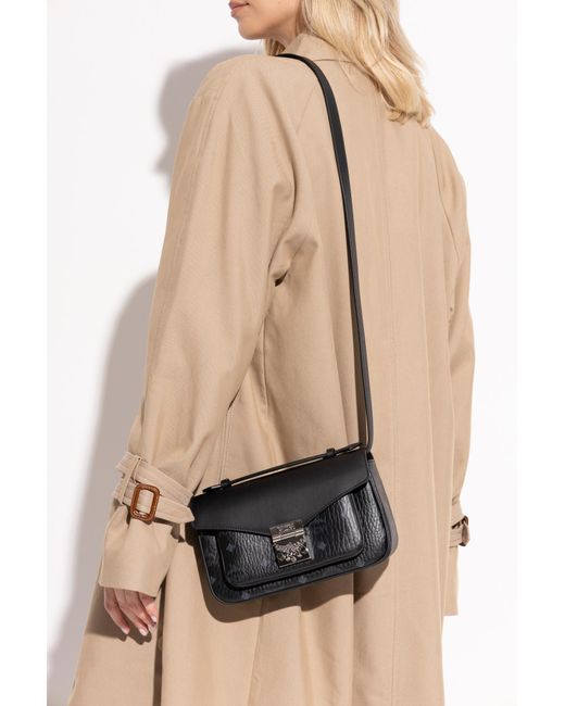 MCM Black Handbag "Tracy Medium"