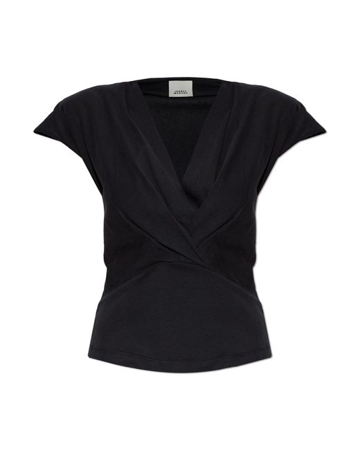 Isabel Marant Black Top 'Nadrine'