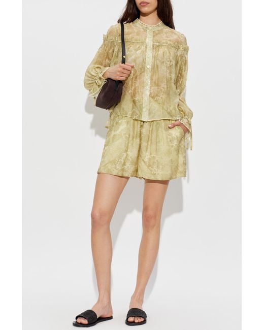 AllSaints Natural "Isla" Shorts