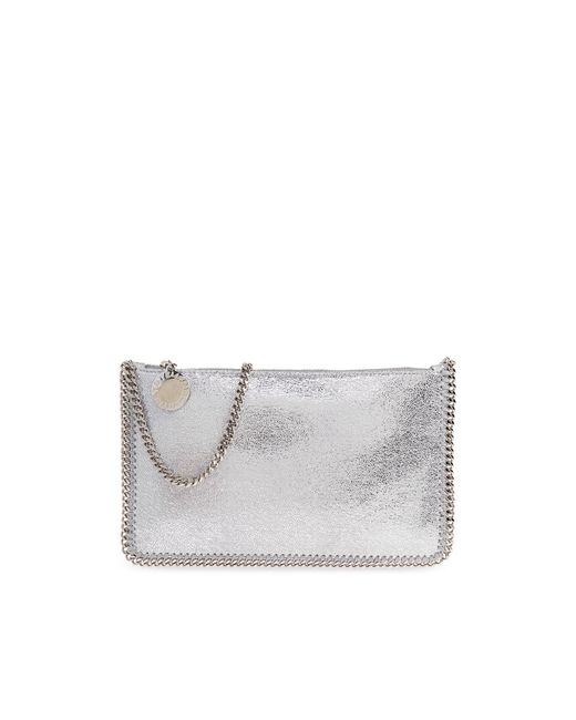 Stella McCartney Gray 'Falabella Pochette' Bag
