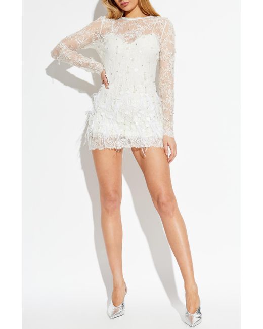 LoveShackFancy White 'Alouetta' Dress