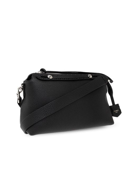 Fendi Black Shoulder Bag By The Way Selleria Medium