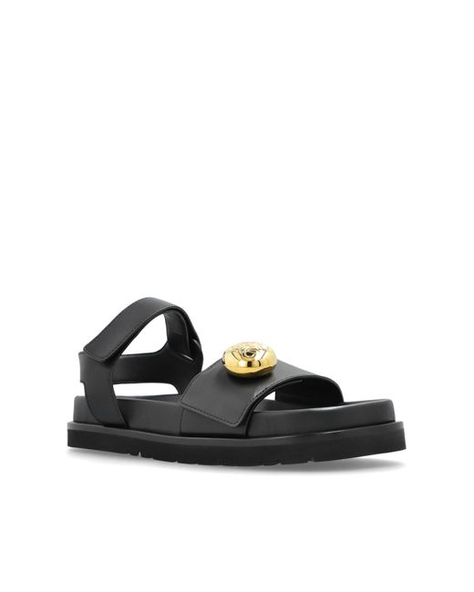 Loewe Black Sandals 'Pebble'