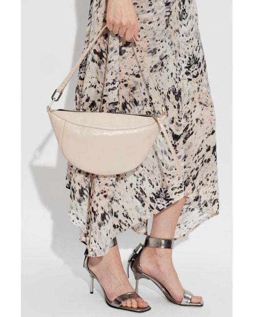 AllSaints White Shoulder Bag 'Luna Micro'