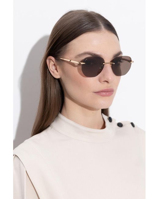 Leisure Society Metallic "Severine" Sunglasses