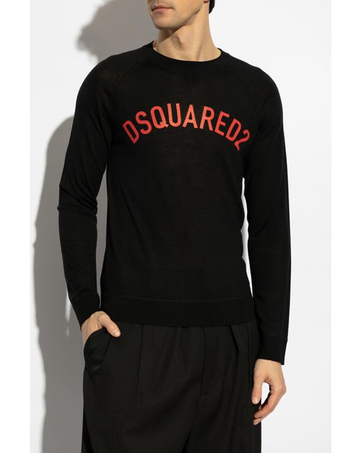 DSquared² Black Jacket With Pockets for men