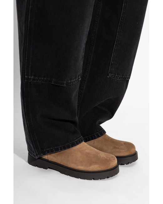 Birkenstock Brown 'Highwood Slip On Mid' Ankle Boots