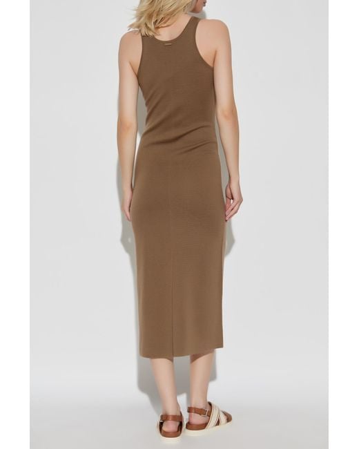 Max Mara Brown Dress "Aceri"
