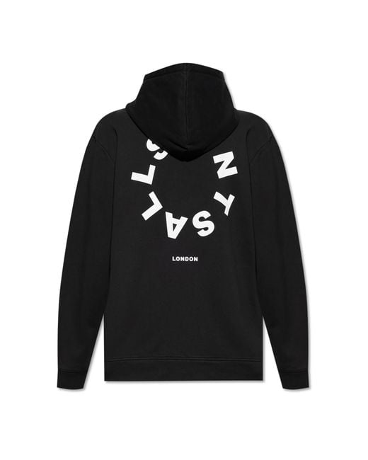 AllSaints Black Hoodie Tierra for men