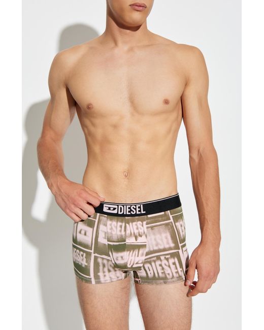 DIESEL Pink Boxers Damien-D-Box Boxer' for men