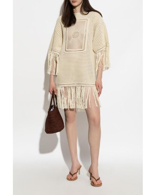 Zimmermann Natural Top With Fringes
