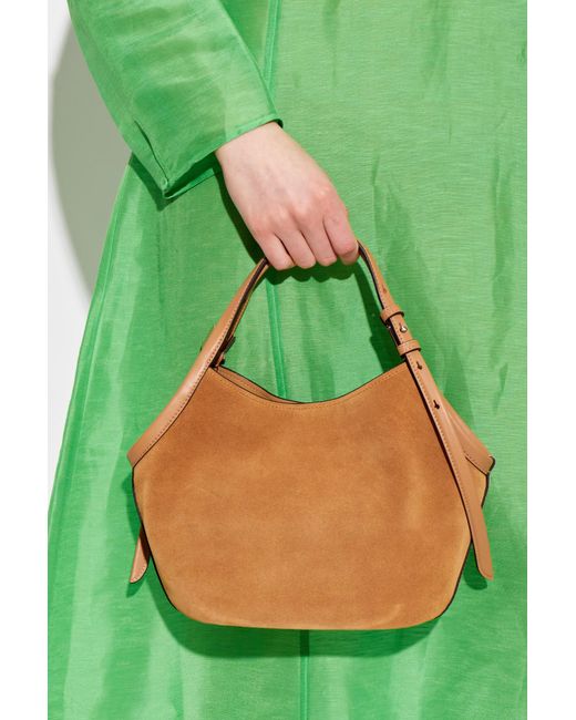 Kate Spade Brown Suede Bag "Deco"