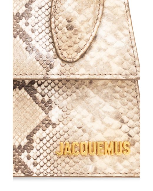 Jacquemus White 'le Chiquito Moyen Boucle' Shoulder Bag,