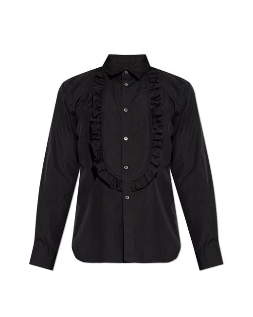 Comme des Garçons Black Shirt With Jabot