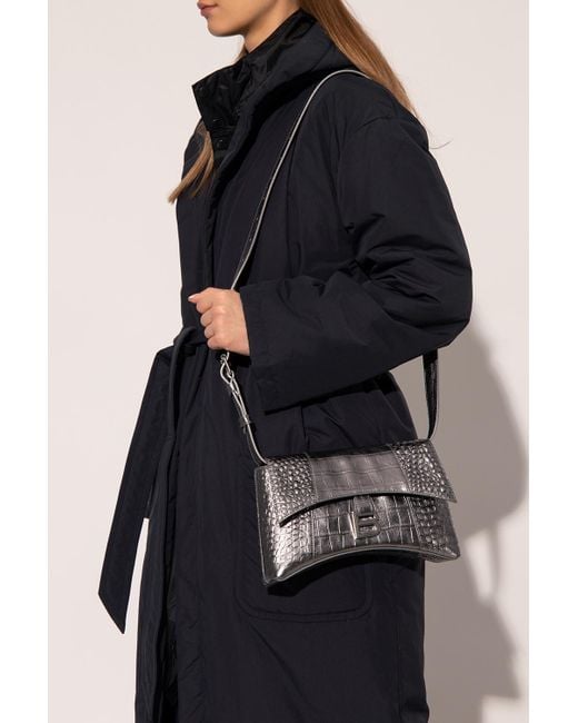 Balenciaga 'downtown Xs' Shoulder Bag in Metallic Lyst