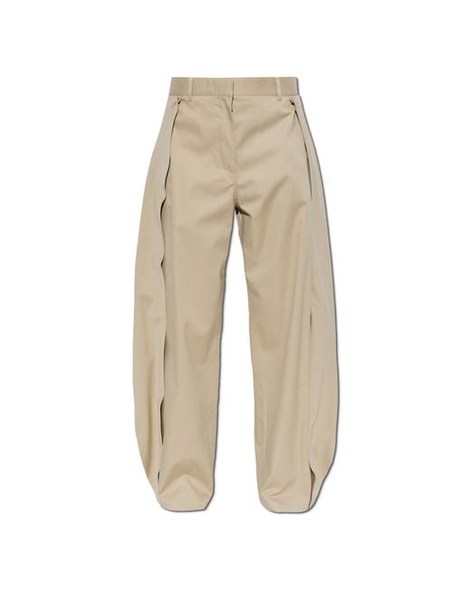 Loewe Natural Wide-Leg Trousers