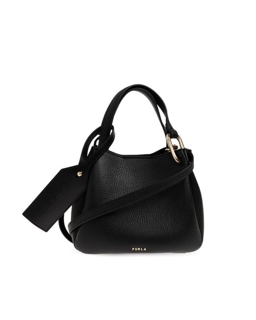 Furla Black "Nuvola Mini" Bag