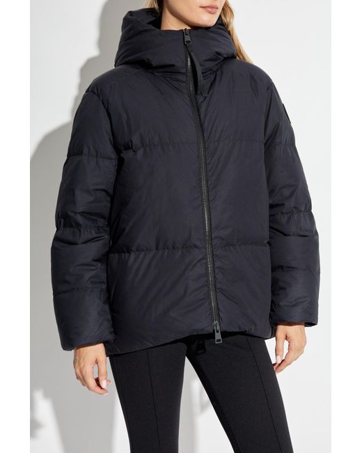 Canada Goose Blue Down Jacket Garnet