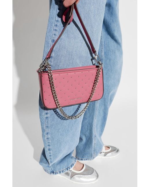 MICHAEL Michael Kors Pink Shoulder Bag "Bryant Small"