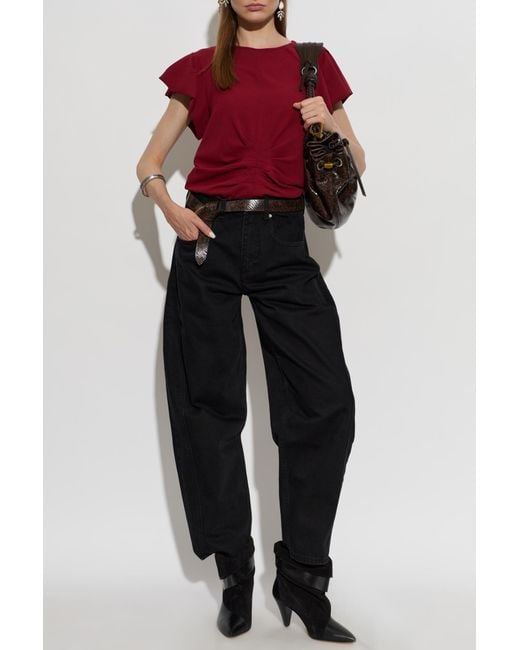 Isabel Marant Black "Oriane" Jeans