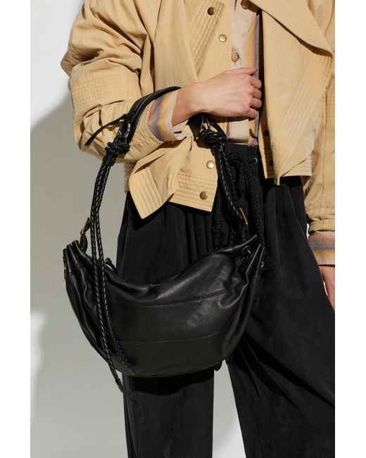 Isabel Marant Black 'Maia Medium' Shoulder Bag