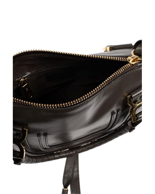 Chloé Black Handbag Marcie Double Small