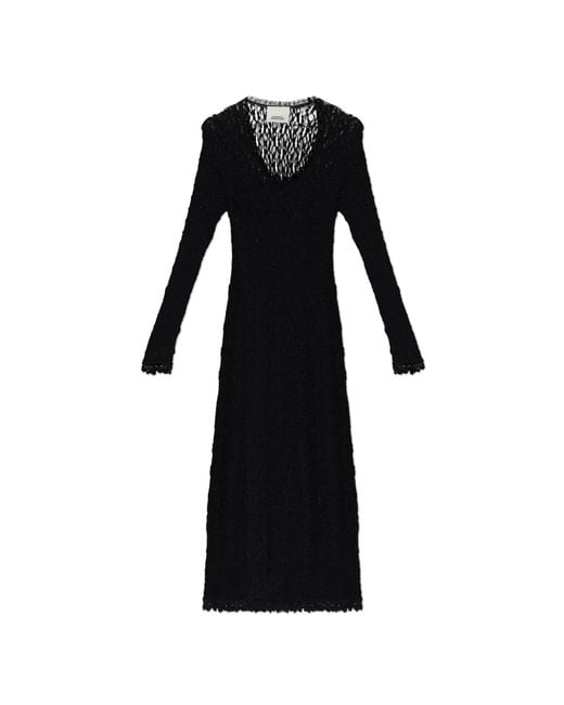 Isabel Marant Black Dress "Belsane"