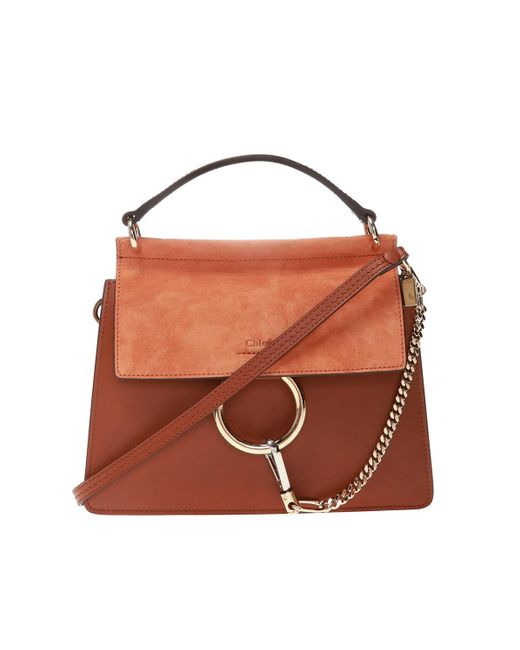 Chloe faye bag in brown Clearance