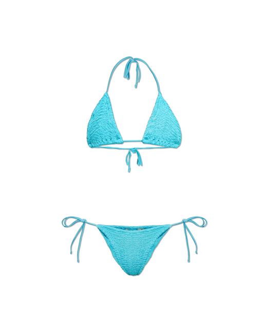 Paramidonna Blue Two-Piece Swimsuit "Ema"