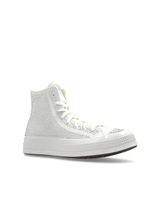 Converse Blue X Swarovski