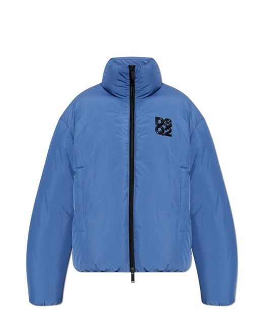 DSquared² Blue Down Jacket for men