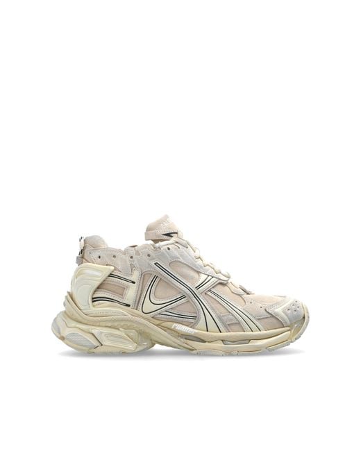 Balenciaga White Sports Shoes