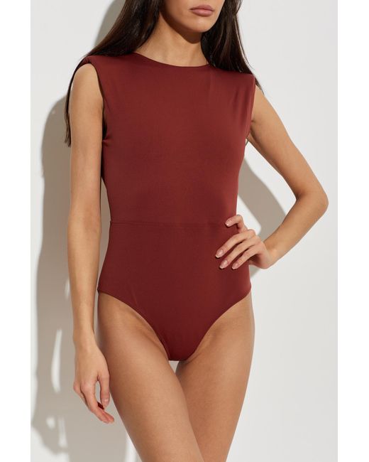 Maiya Paris Red One-Piece Swimsuit "Kimi"