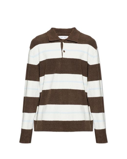 Samsøe & Samsøe Black Polo 'Sanino' for men