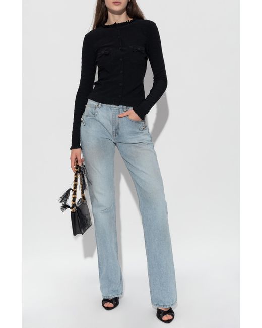 Balenciaga Blue Jeans With 'Vintage' Effect