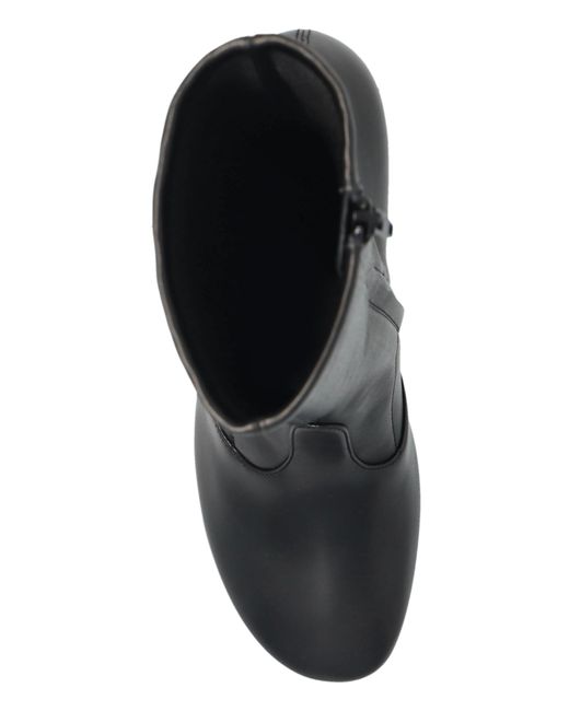 Givenchy Gray Heeled Ankle Boots