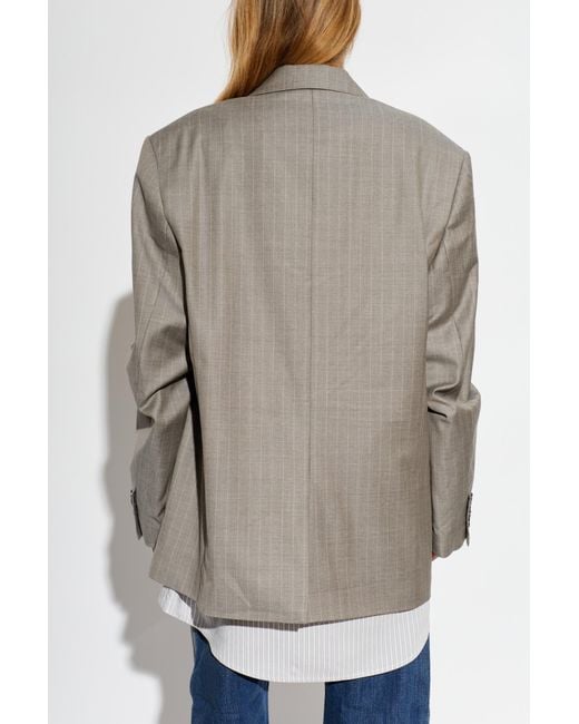 Acne Blue Wool Blazer