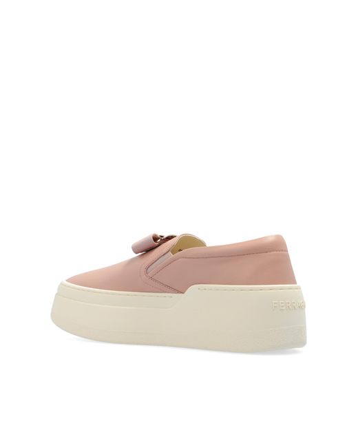 Ferragamo Pink Trainers